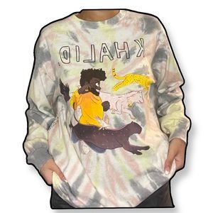 Tie dye Khalid Teen Spirit Tour Long sleeve